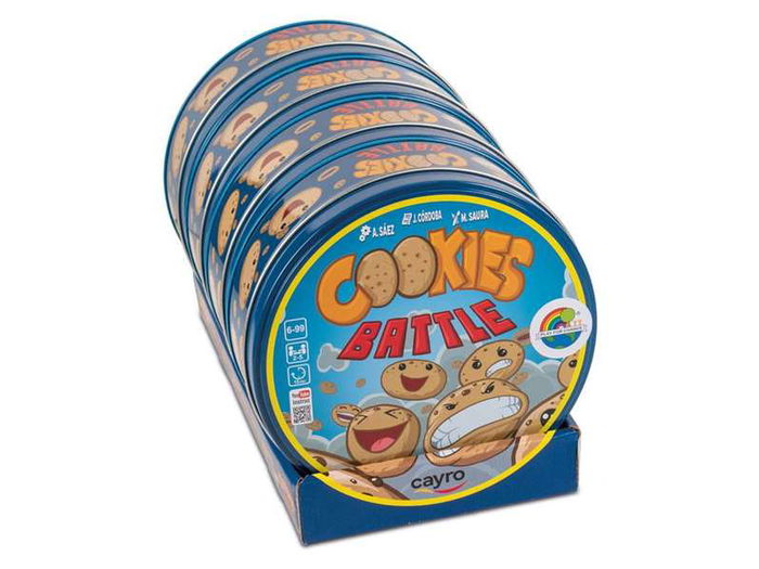 Cayro Juego Cookies Battle, Juego de Mesa para Niños y Niñas a partir de 3 Años Cayro Juego Cookies Battle, Juego de Mesa para Niños y Niñas a partir de 3 Años
