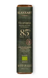BLANXART Chocolate Negro Eco 85% Cacao Nicaragua Trinitario, 28g