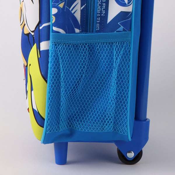 Cerdá Mochila infantil trolley 3D Sonic 25.0 x 30.0 x 12.0 cm para niños a partir de 3 años