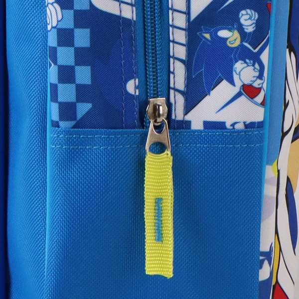 Cerdá Mochila infantil trolley 3D Sonic 25.0 x 30.0 x 12.0 cm para niños a partir de 3 años