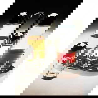 Alessi 5070 Servicio de 4 Piezas Acero Inoxidable 18/10 para Condimentos