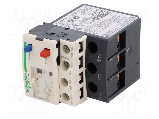 Schneider Electric Relé térmico TeSys D LRD03 0,25-0,4A