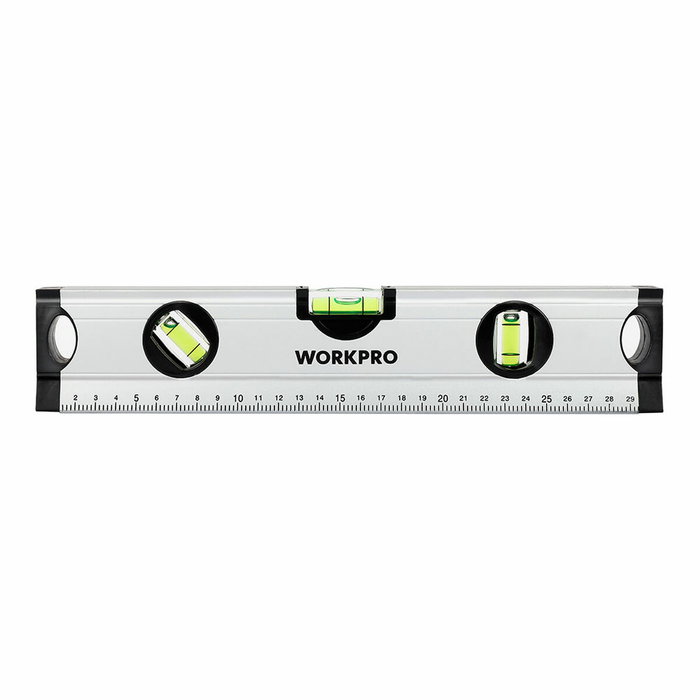 Workpro Nivel de burbuja 30 cm Gris Workpro Nivel de burbuja 30 cm Gris