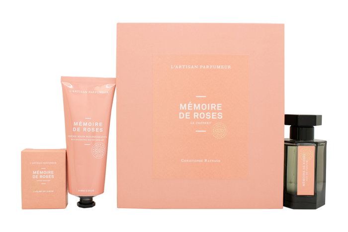 L'Artisan Parfumeur Mémoire de Roses Gift Set: EDP Spray 50ml + Soap 25g + Hand Cream 65ml L'Artisan Parfumeur Mémoire de Roses Gift Set: EDP Spray 50ml + Soap 25g + Hand Cream 65ml