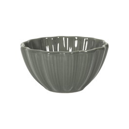 Home Deco Factory Bol Calista Gris 550 ml