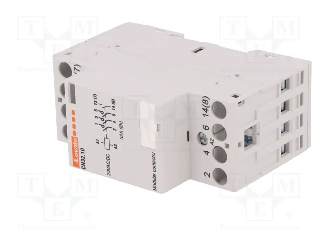LOVATO ELECTRIC Contactor CN32 4-polar 32A 24VAC/24VDC LOVATO ELECTRIC Contactor CN32 4-polar 32A 24VAC/24VDC