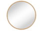DKD Home Decor Espejo de Pared de Pino Natural 62x62 cm