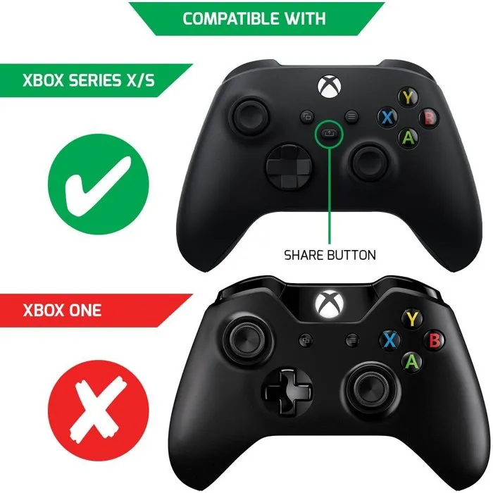 Venom Paquete de dos baterías recargables para controlador Xbox Series X - S - Negro Venom Paquete de dos baterías recargables para controlador Xbox Series X - S - Negro