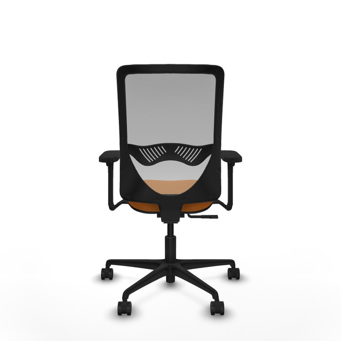 PIQUERAS Y CRESPO Silla de oficina Zulema Naranja y Gris PIQUERAS Y CRESPO Silla de oficina Zulema Naranja y Gris