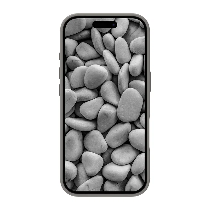 Dbramante1928 Funda Roskilde MS ICON para Apple iPhone 17, Compatible con MagSafe, Protección hasta 1.2 m, Gris