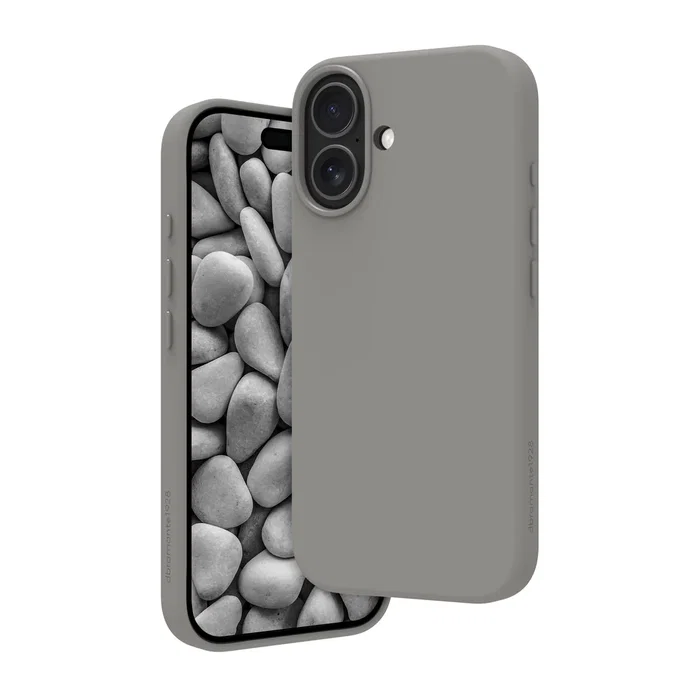 Dbramante1928 Funda Roskilde MS ICON para Apple iPhone 17, Compatible con MagSafe, Protección hasta 1.2 m, Gris