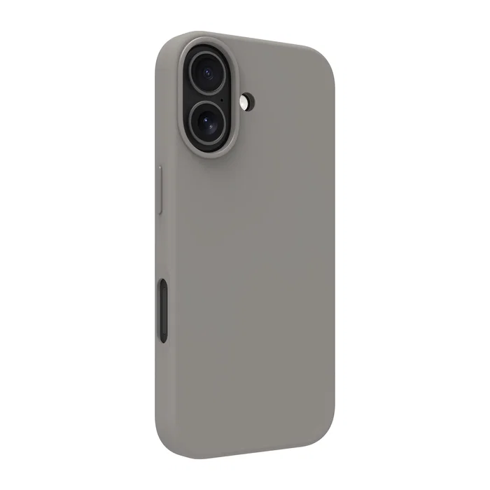 Dbramante1928 Funda Roskilde MS ICON para Apple iPhone 17, Compatible con MagSafe, Protección hasta 1.2 m, Gris