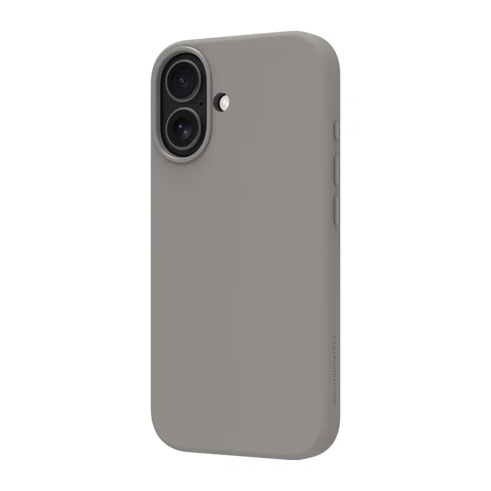 Dbramante1928 Funda Roskilde MS ICON para Apple iPhone 17, Compatible con MagSafe, Protección hasta 1.2 m, Gris