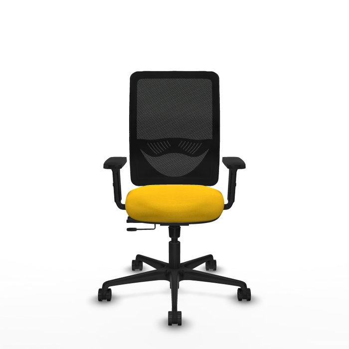 PIQUERAS Y CRESPO Silla de oficina Zulema Amarillo y Negro PIQUERAS Y CRESPO Silla de oficina Zulema Amarillo y Negro
