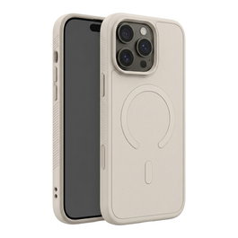 Belkin SheerForce Funda para iPhone 17 Pro Max 6.9 Pulgadas Arena Carga Inalámbrica MagSafe