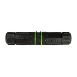 LogiLink Conector de fibra óptica simplex SC para exteriores con 2 prensaestopas