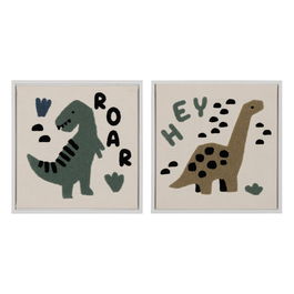 Cuadro Impresión Relieve 2/M Decoración 30 X 2 X 30 cm