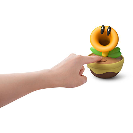 Nintendo Talking Flower Figura Coleccionable con Sonido Super Mario Bros. Wonder - Figura Interactiva Multicolor para Coleccionistas Nintendo Talking Flower Figura Coleccionable con Sonido Super Mario Bros. Wonder - Figura Interactiva Multicolor para Coleccionistas