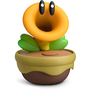 Nintendo Talking Flower Figura Coleccionable con Sonido Super Mario Bros. Wonder - Figura Interactiva Multicolor para Coleccionistas