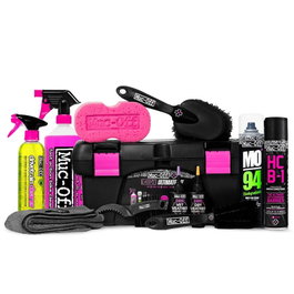 Muc-Off eBike Ultimate Kit Limpieza y Mantenimiento para Bicicleta Eléctrica Lubricante Seco y Húmedo