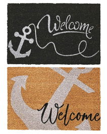 DKD Home Decor Felpudo Mediterraneo Multicolor Mostaza 40 x 1.5 x 60 cm (2 Unidades)