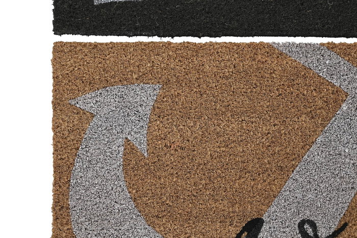 DKD Home Decor Felpudo Mediterraneo Multicolor Mostaza 40 x 1.5 x 60 cm (2 Unidades)