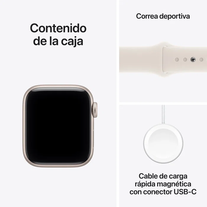 Apple Watch SE (3.ª generación) 40 mm 5G Blanco estrella