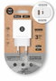 Tech One Tech Cargador GaN TEC2270 65W Blanco con USB-C y USB-A
