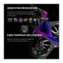 Xilence XPF360R.ARGB Ventilador Gaming ARGB Reversible Daisy-Chain 125x360x25mm, 12 cm, Negro, 3 Piezas, 9 Aspas, PWM