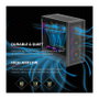 Xilence XPF360R.ARGB Ventilador Gaming ARGB Reversible Daisy-Chain 125x360x25mm, 12 cm, Negro, 3 Piezas, 9 Aspas, PWM