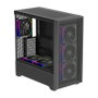 Xilence XPF360R.ARGB Ventilador Gaming ARGB Reversible Daisy-Chain 125x360x25mm, 12 cm, Negro, 3 Piezas, 9 Aspas, PWM