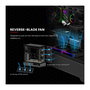 Xilence XPF360R.ARGB Pack de 3 Ventiladores para PC de 120mm PWM ARGB Reversible, Negro, 3 pines, 2000 RPM, 62 CFM