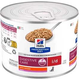 Hill's Canine I/D Puppy Comida Humeda Digestiva para Cachorros de Pollo, 12 Latas de 200 gr