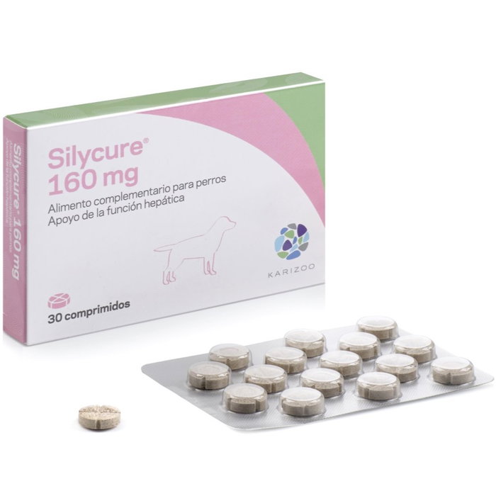 Karizoo Silycure 160mg 30 comprimidos para perro y gato