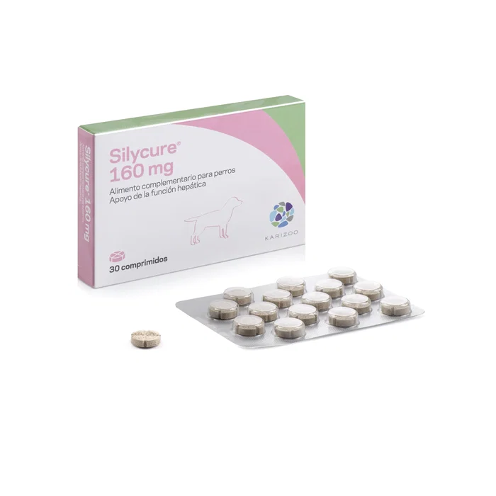 Karizoo Silycure 160mg 30 comprimidos para perro y gato