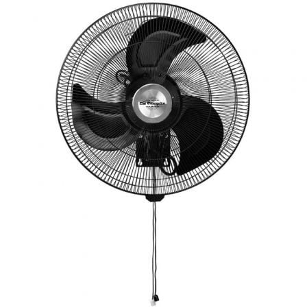 Orbegozo Ventilador de Pared WF 1050 50 cm 120W, 3 Aspas y 3 Velocidades, con Función Oscilante, Cabezal Reclinable y Rejilla de Seguridad