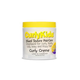 Curly Kids Crema para Rizos 170g | Acondicionador sin enjuague que añade brillo, humedad y salud al cabello, minimizando roturas.
