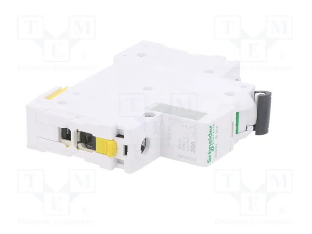 Schneider Electric ACTI9 MCB Interruptor magnetotérmico 20A 1 Polo B Schneider Electric ACTI9 MCB Interruptor magnetotérmico 20A 1 Polo B