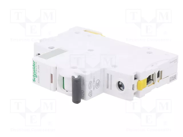 Schneider Electric ACTI9 MCB Interruptor magnetotérmico 20A 1 Polo B Schneider Electric ACTI9 MCB Interruptor magnetotérmico 20A 1 Polo B