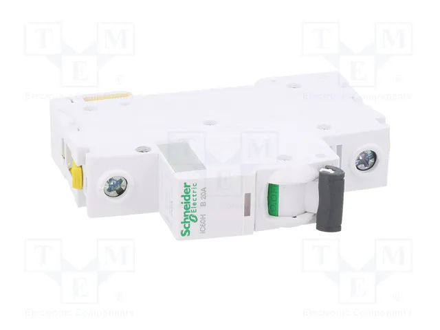 Schneider Electric ACTI9 MCB Interruptor magnetotérmico 20A 1 Polo B Schneider Electric ACTI9 MCB Interruptor magnetotérmico 20A 1 Polo B