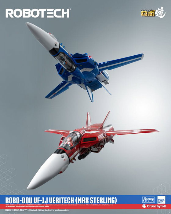 Robotech Figura ROBO-DOU VF-1J Veritech (Max Sterling) 20 cm