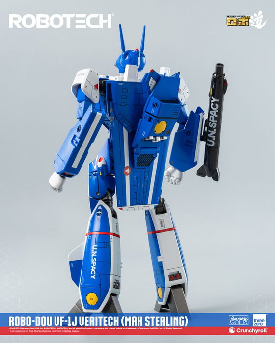 Robotech Figura ROBO-DOU VF-1J Veritech (Max Sterling) 20 cm