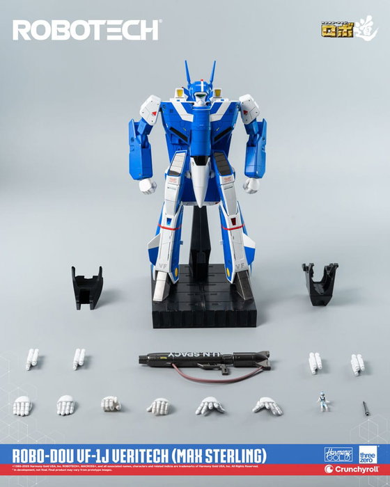 Robotech Figura ROBO-DOU VF-1J Veritech (Max Sterling) 20 cm