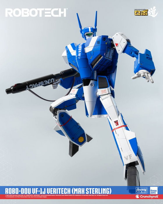Robotech Figura ROBO-DOU VF-1J Veritech (Max Sterling) 20 cm