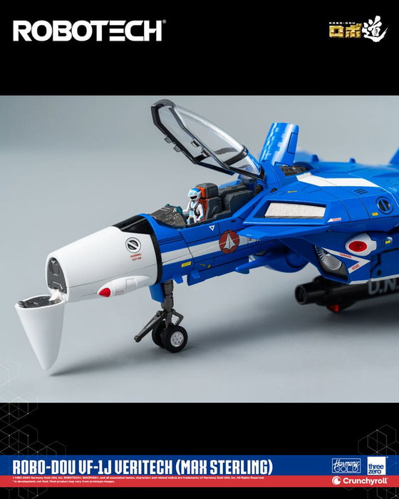 Robotech Figura ROBO-DOU VF-1J Veritech (Max Sterling) 20 cm