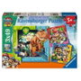 RAVENSBURGER Puzzle Dino Movie Patrulla Canina Paw Patrol 3x49pzs