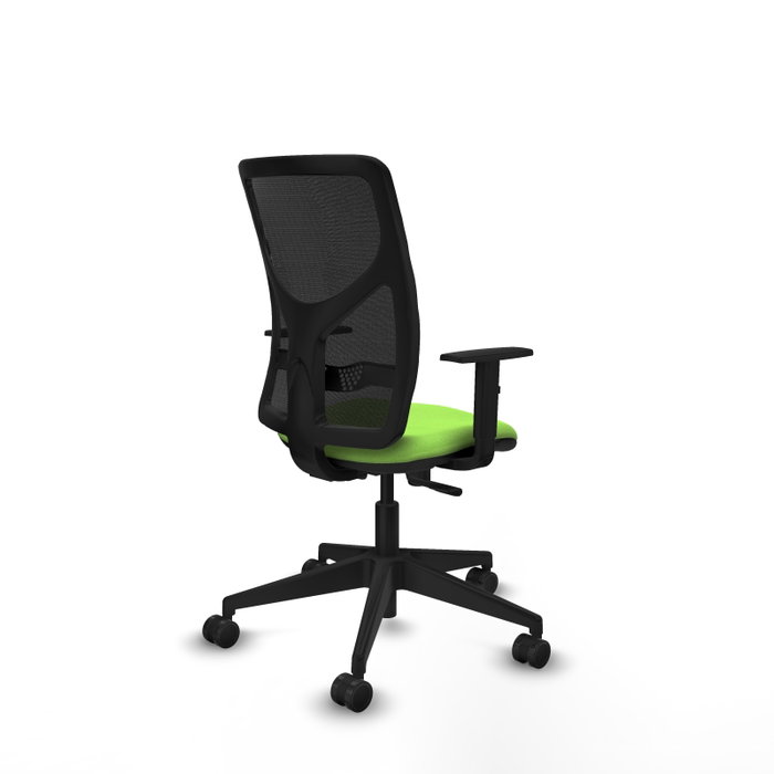 PIQUERAS Y CRESPO Silla de oficina Motilla con mecanismo Sincro, Pistacho y Negro PIQUERAS Y CRESPO Silla de oficina Motilla con mecanismo Sincro, Pistacho y Negro