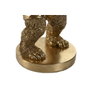 DKD Home Decor Figura de Resina Gorila Boxeador Dorado