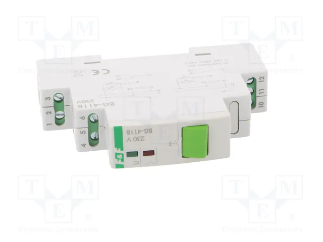 F&F BIS-411B Relé de instalación biestable SPDT 16A