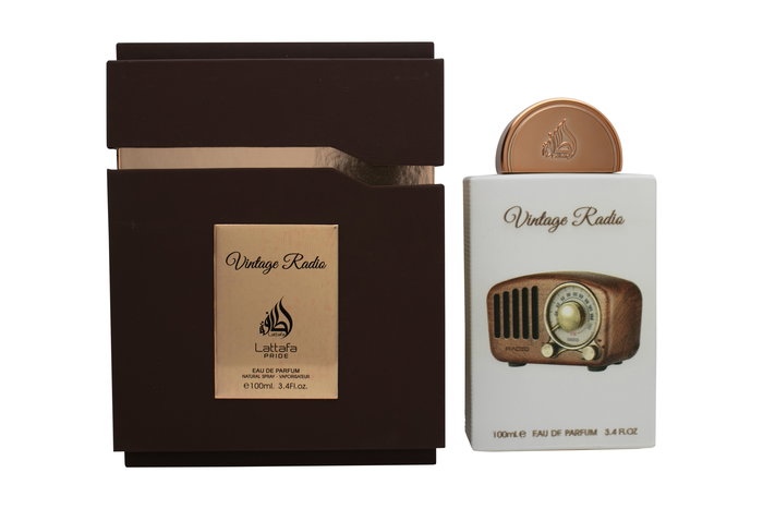 Lattafa Perfumes Vintage Radio Eau de Parfum 100ml Spray Lattafa Perfumes Vintage Radio Eau de Parfum 100ml Spray